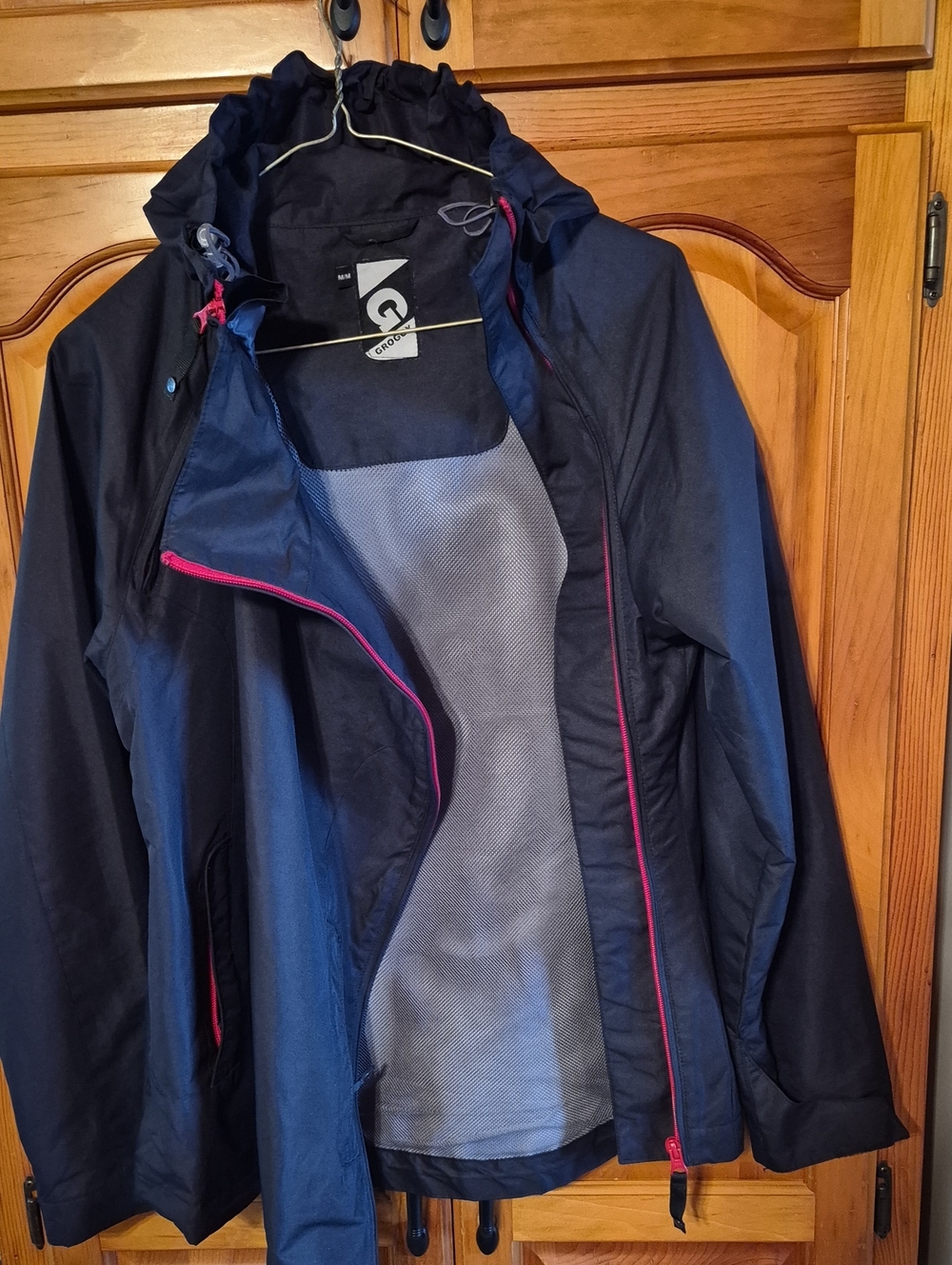 Vintage Y2K Groggy Montreal Asymmetric Jacket Wm M